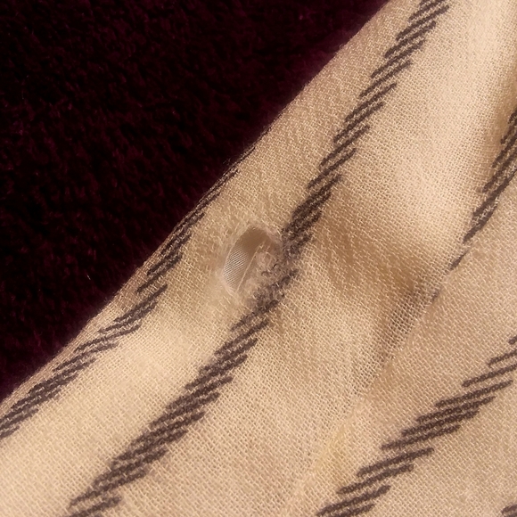 Vintage Pauline Trigere 10 Vertical Striped Dress - Picture 8 of 13